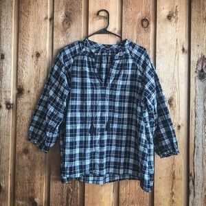 Madewell peasant top